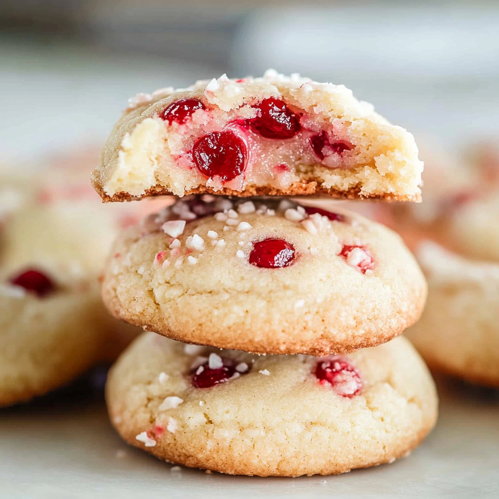 Almond Cherry Cookies