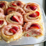 Strawberry Cinnamon Rolls