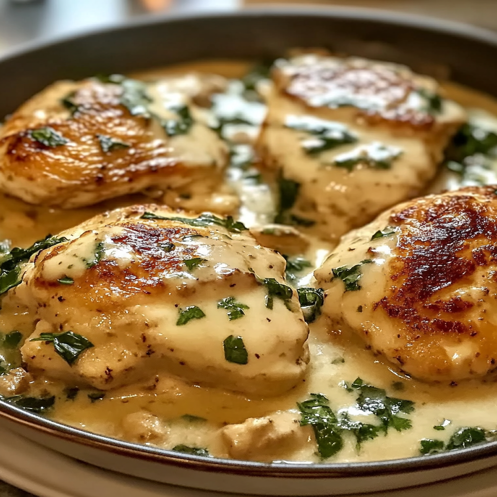 Chicken Florentine Dish