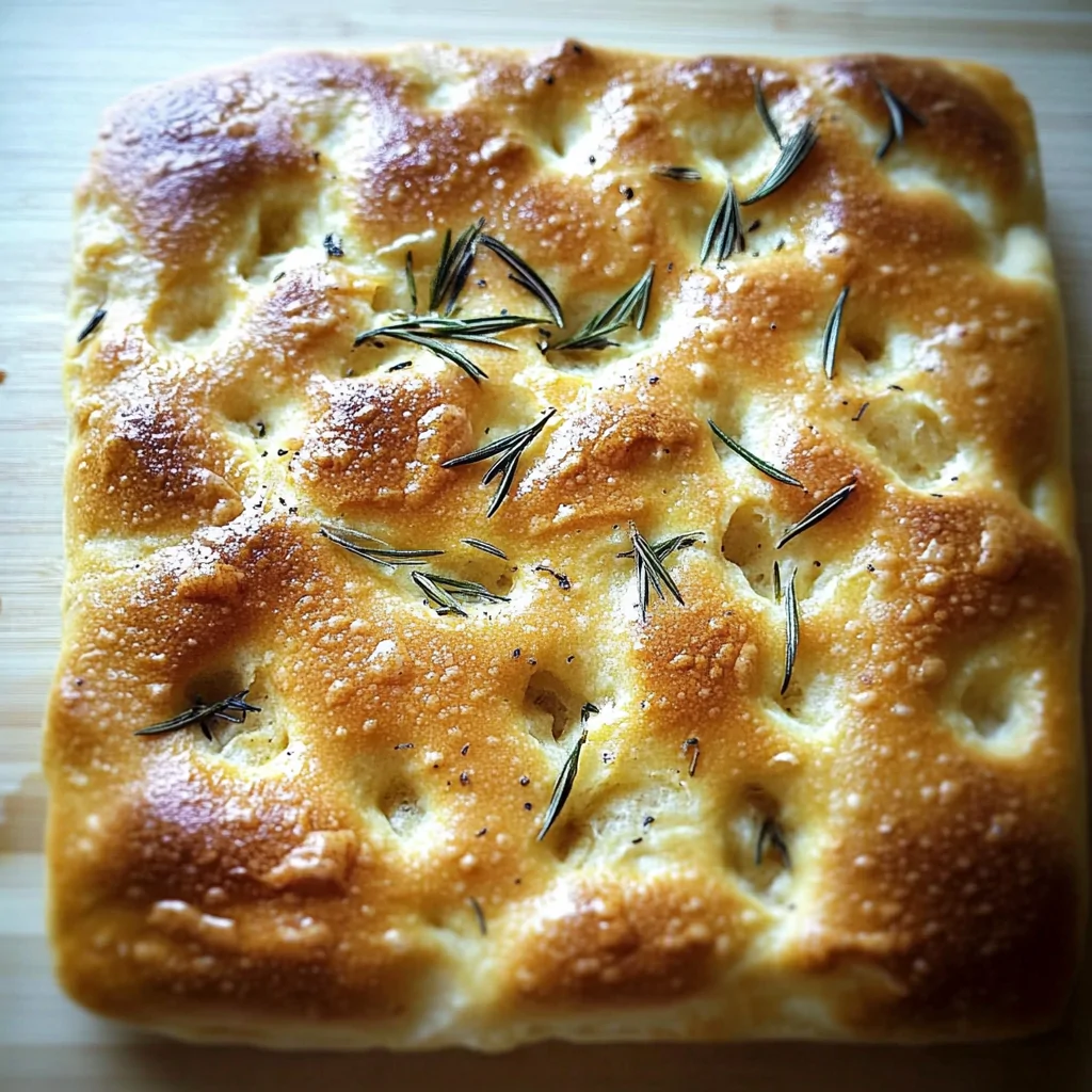 Homemade Focaccia Bread