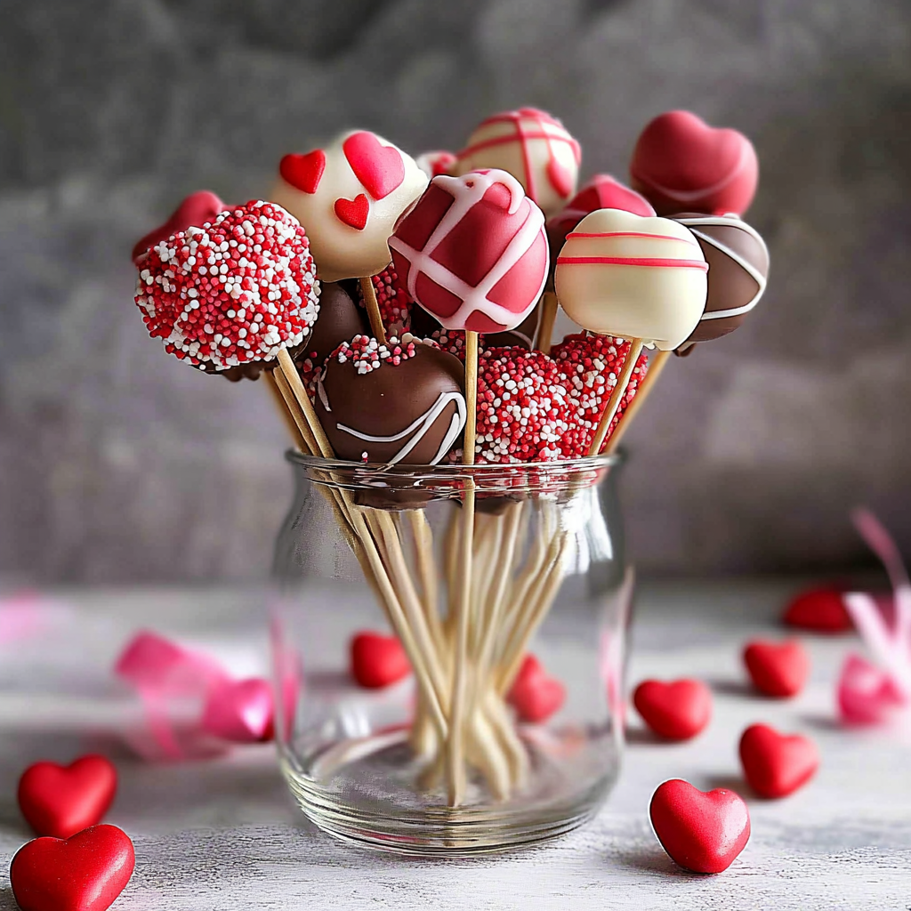 Valentine's Day Cake Pops