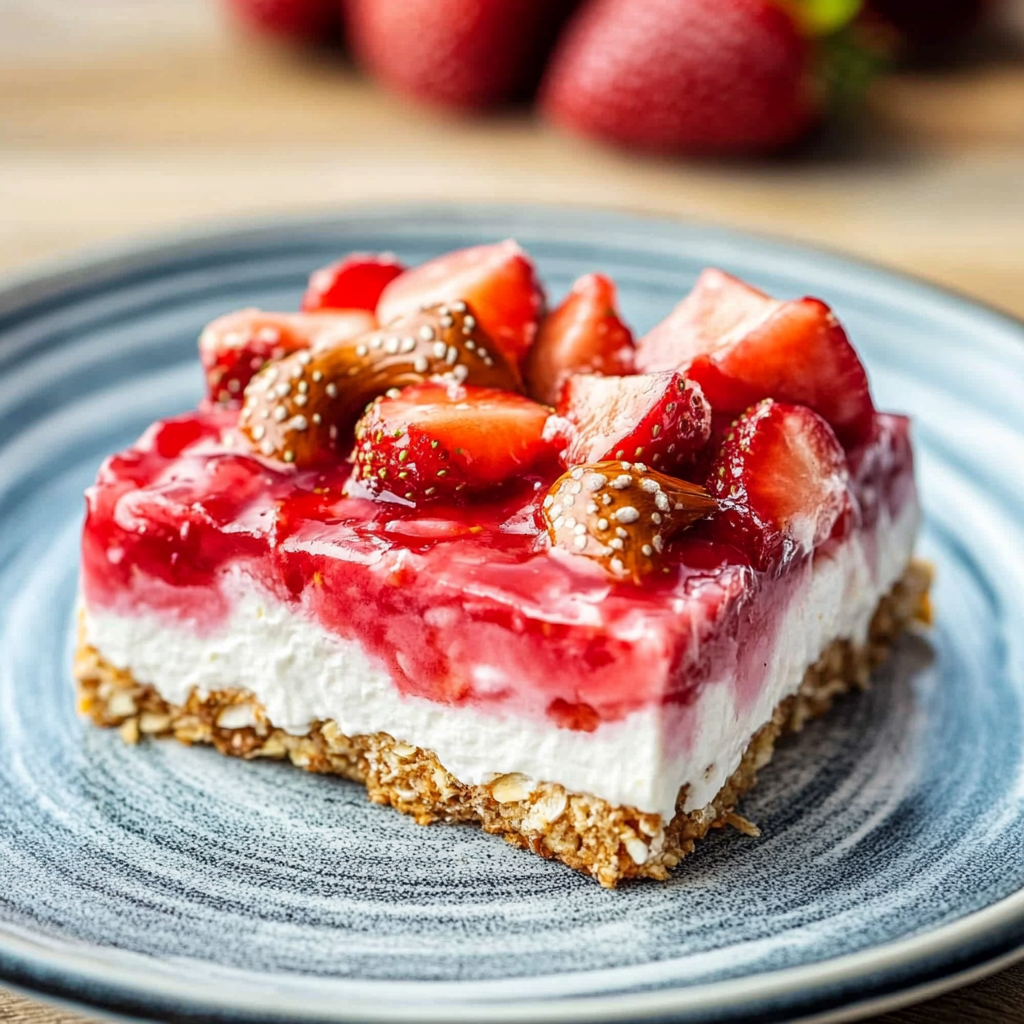 Strawberry Pretzel Salad