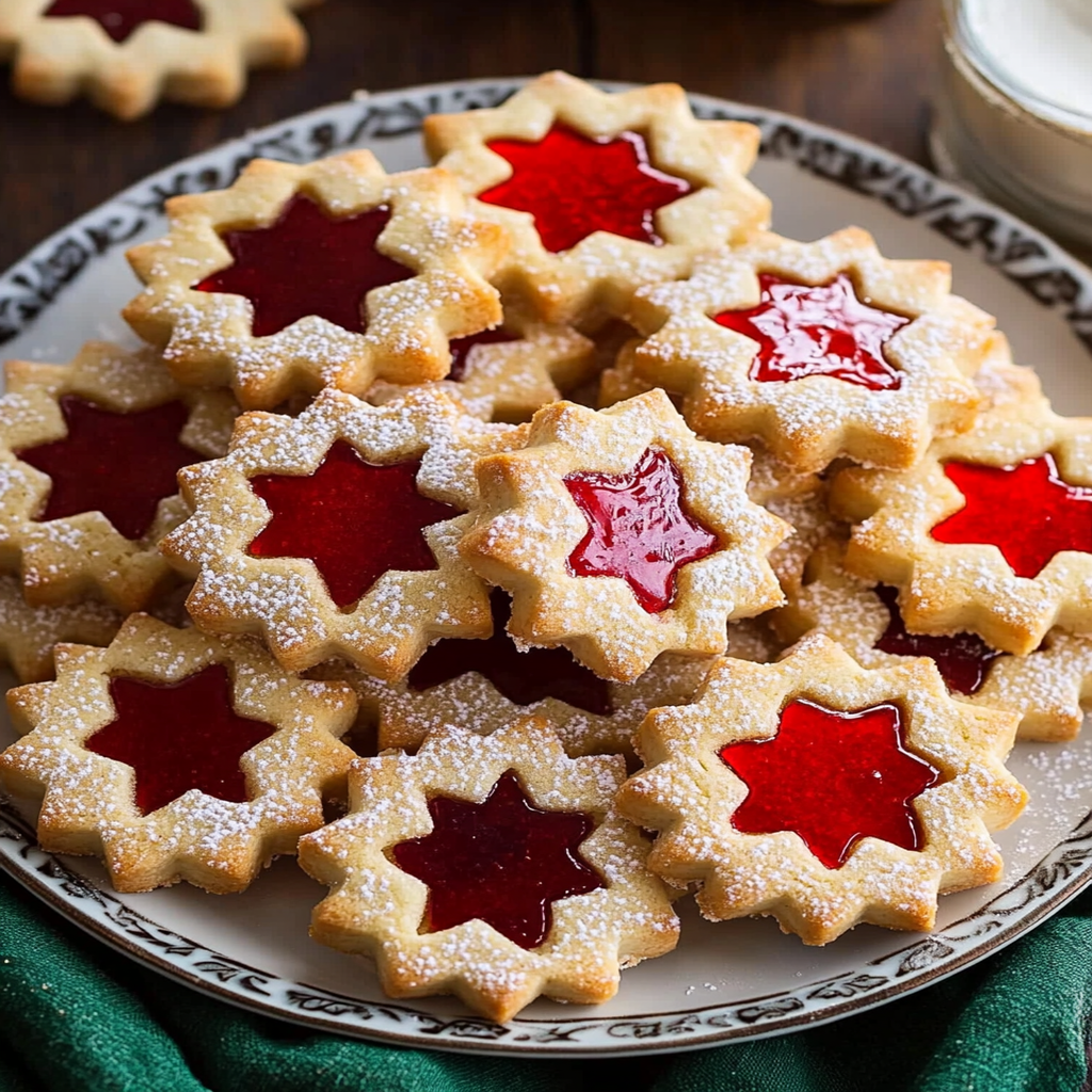 Linzer Cookies