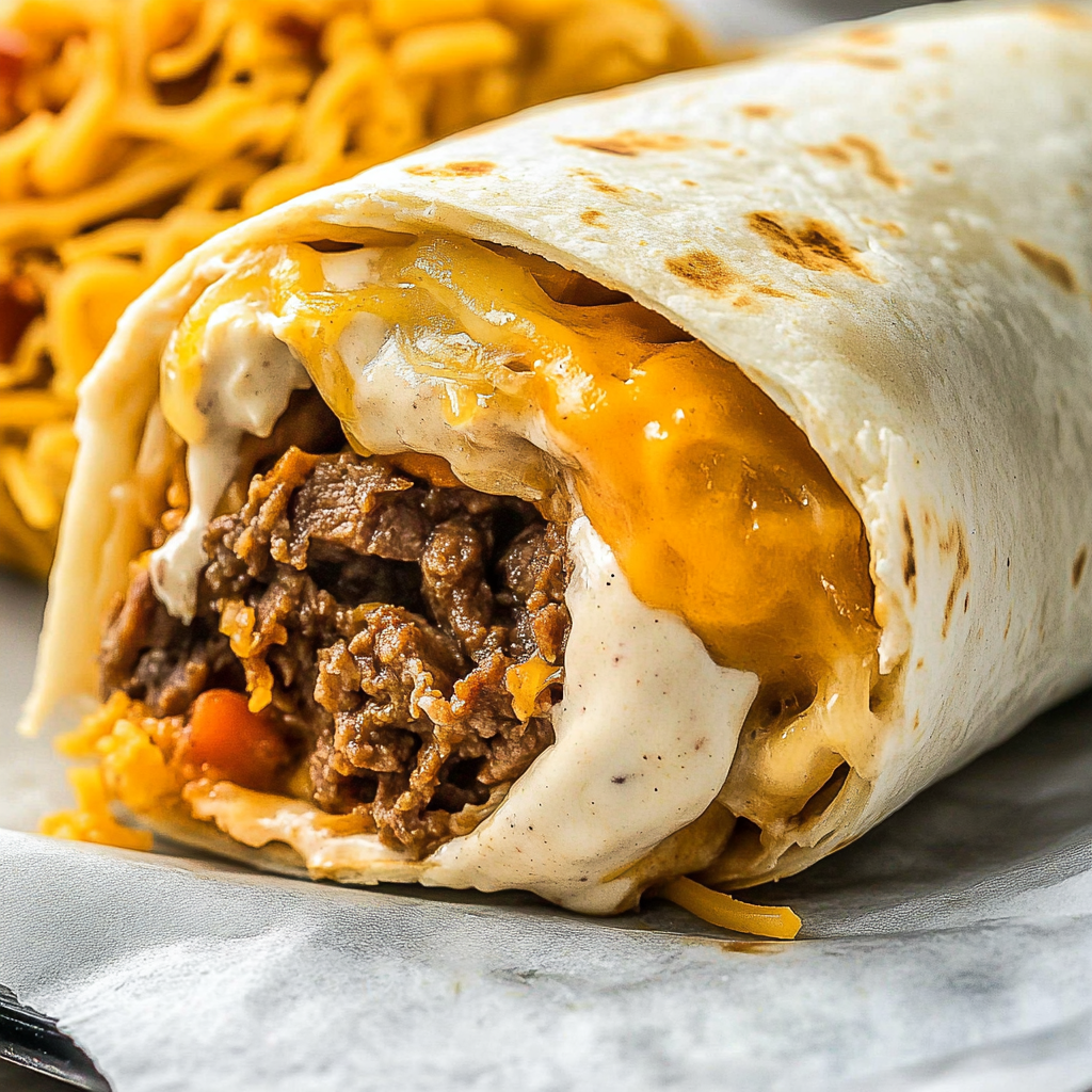 Taco Bell Beefy Melt Burrito