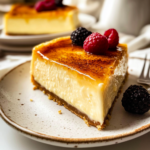 Crème Brûlée Cheesecake Dessert