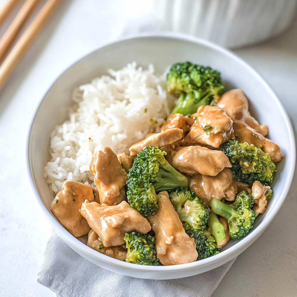 Chinese Chicken and Broccoli Dish