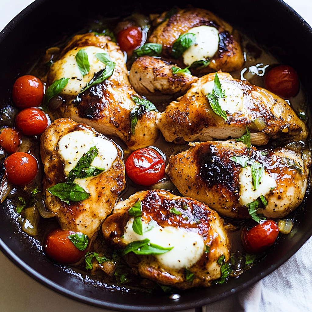 One Pan Balsamic Chicken