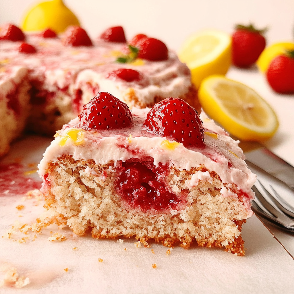 Strawberry Lemon Cake