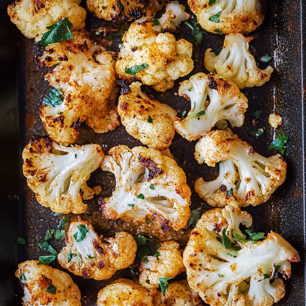 Easy Roasted Cauliflower Dish