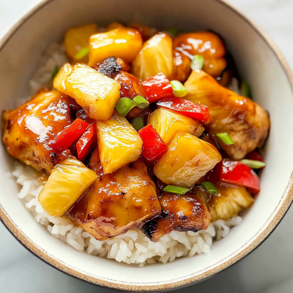 Pineapple Chicken Dish