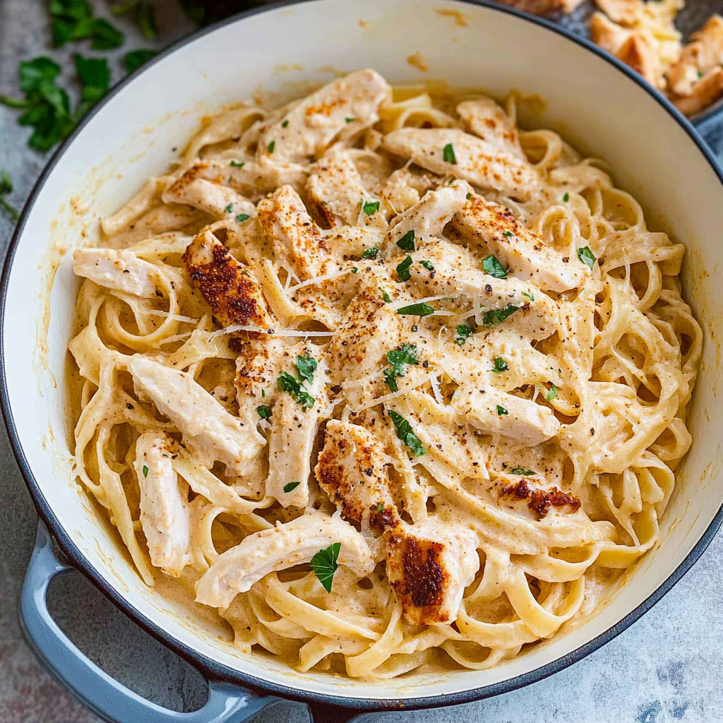 Creamy Cajun Chicken Pasta Dish