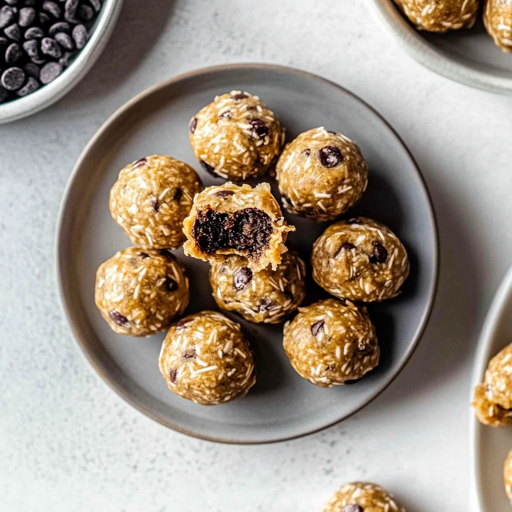 No Bake Protein Balls