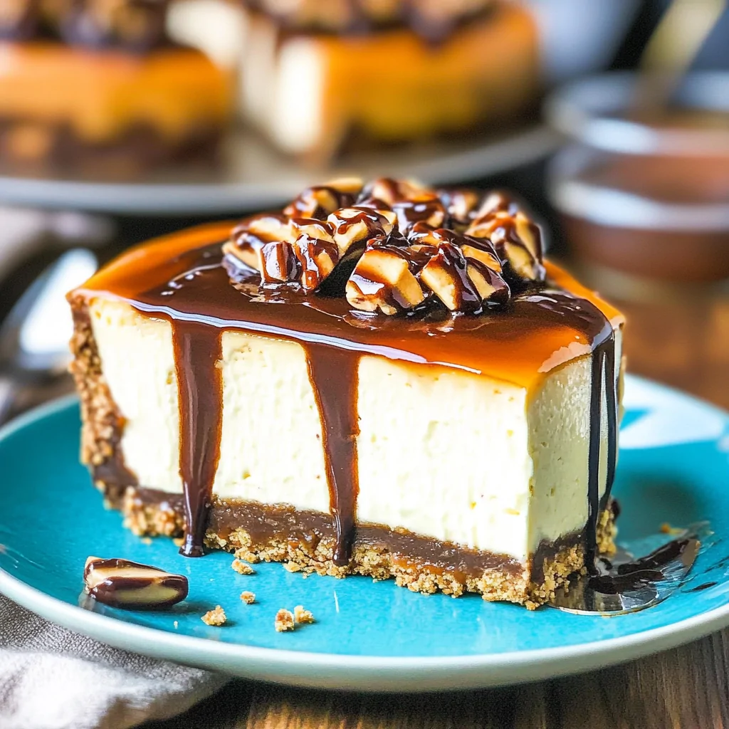 Turtle Cheesecake Dessert