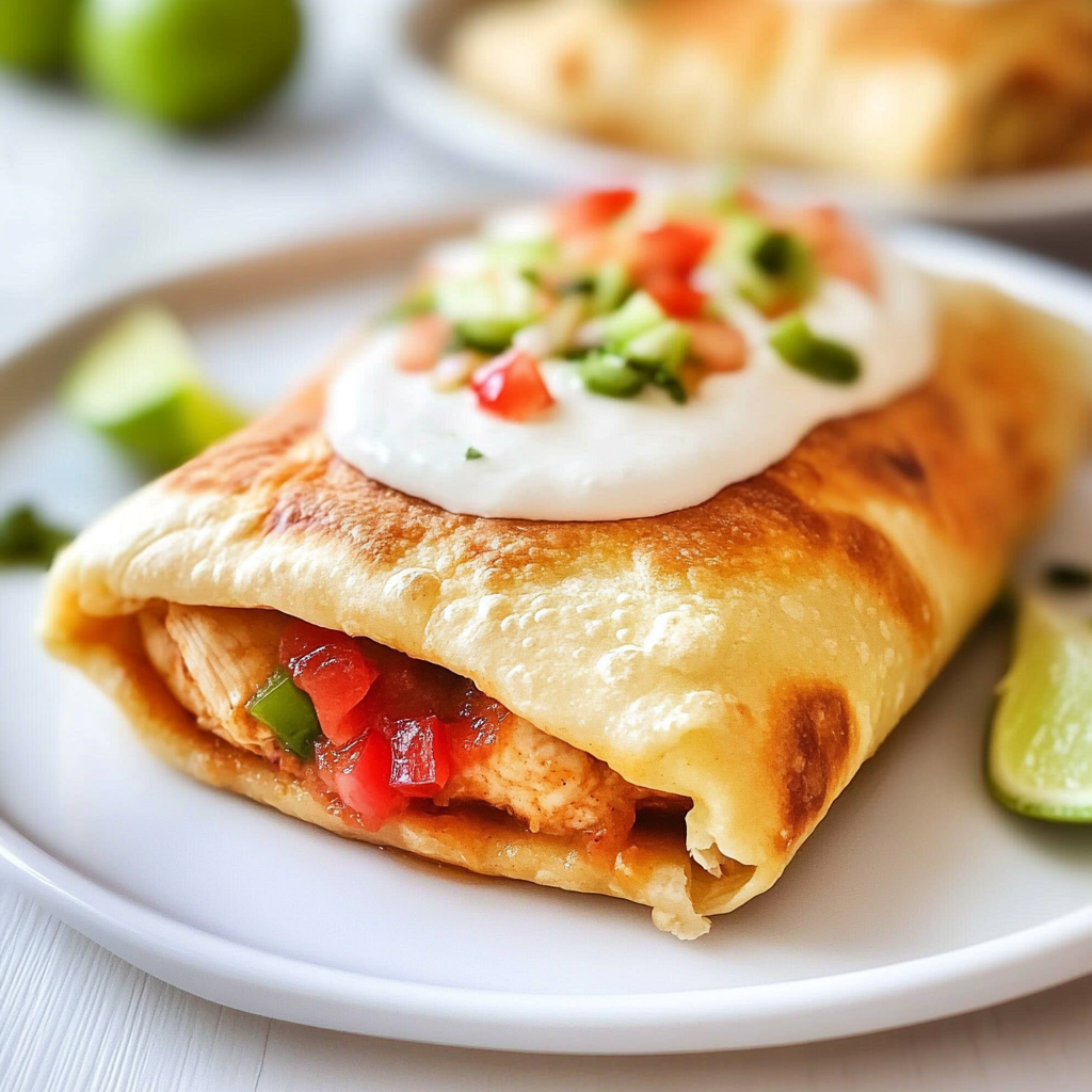 Chicken Chimichangas