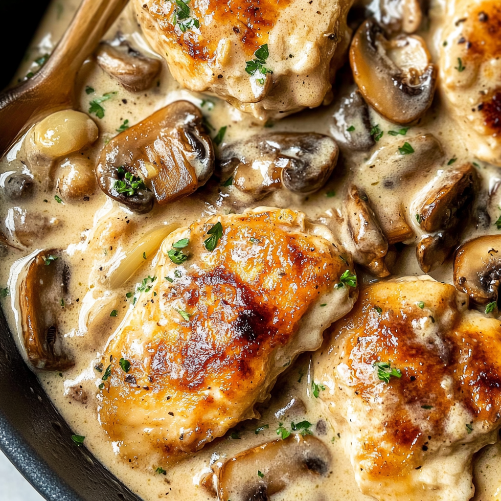 Creamy Mushroom Chicken