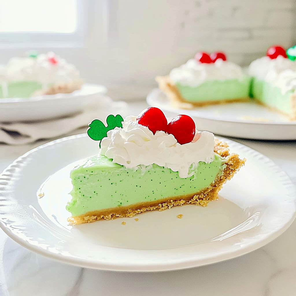 Shamrock Shake Pie