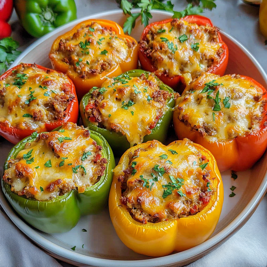 Easy Stuffed Bell Peppers