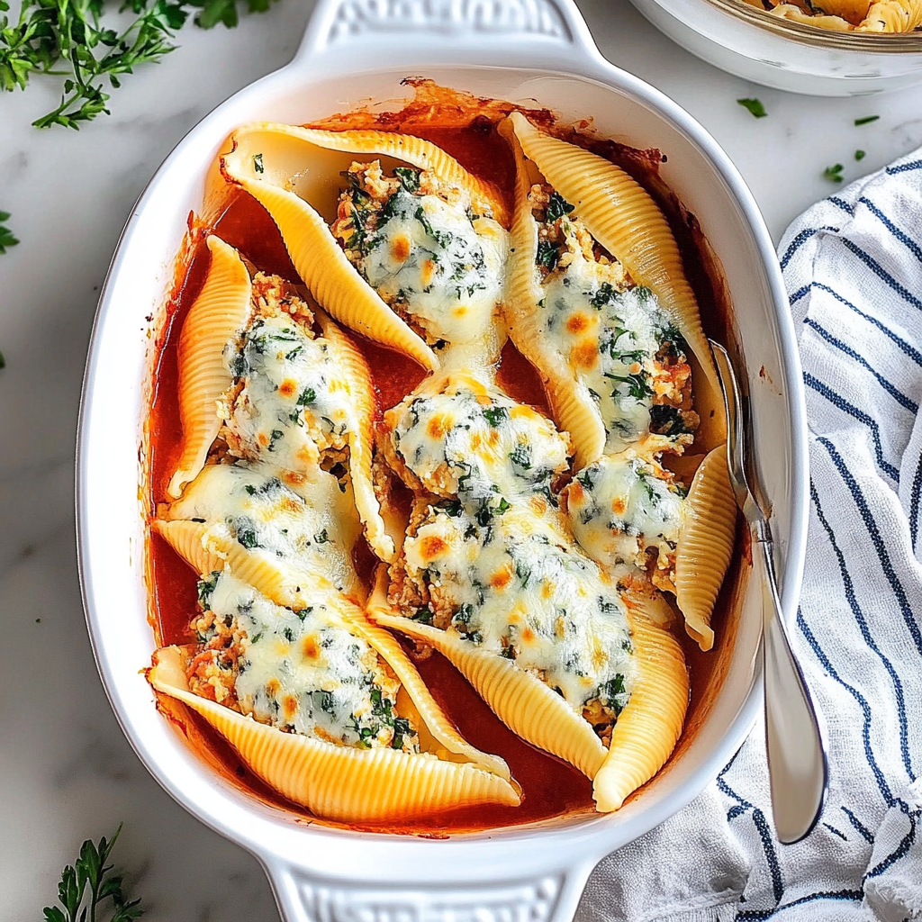 Delicious Stuffed Shells Dish