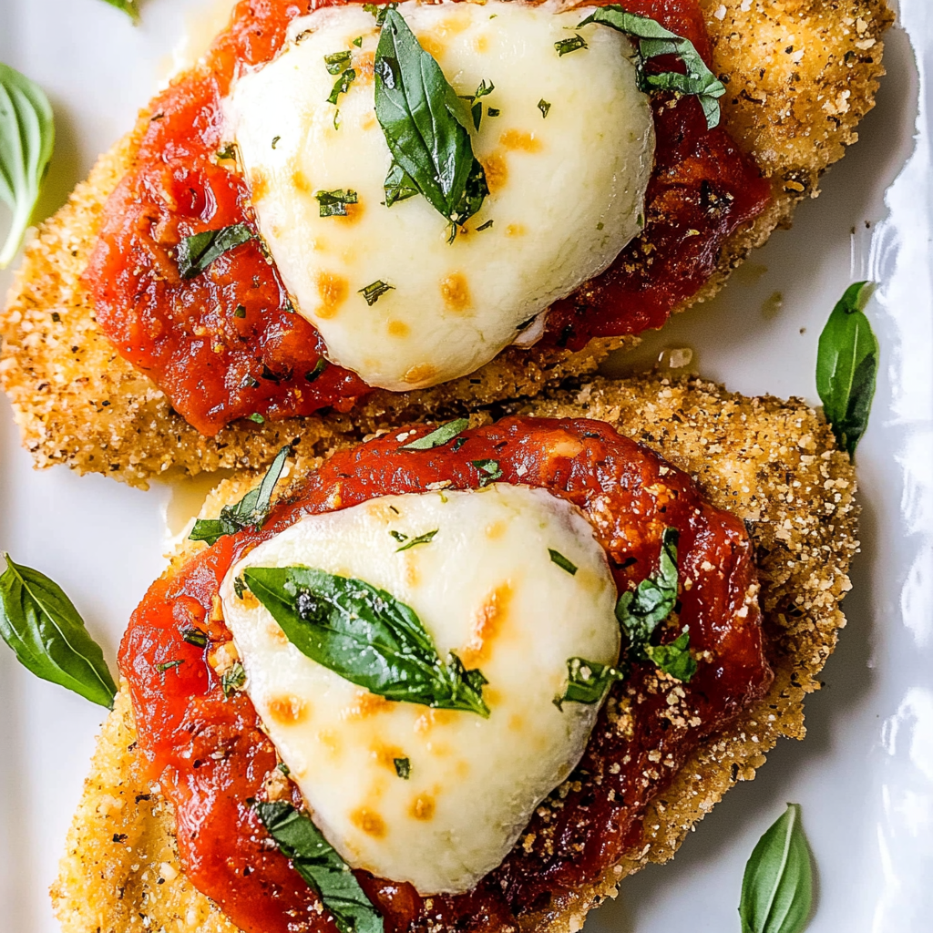 Oven Baked Chicken Parmesan